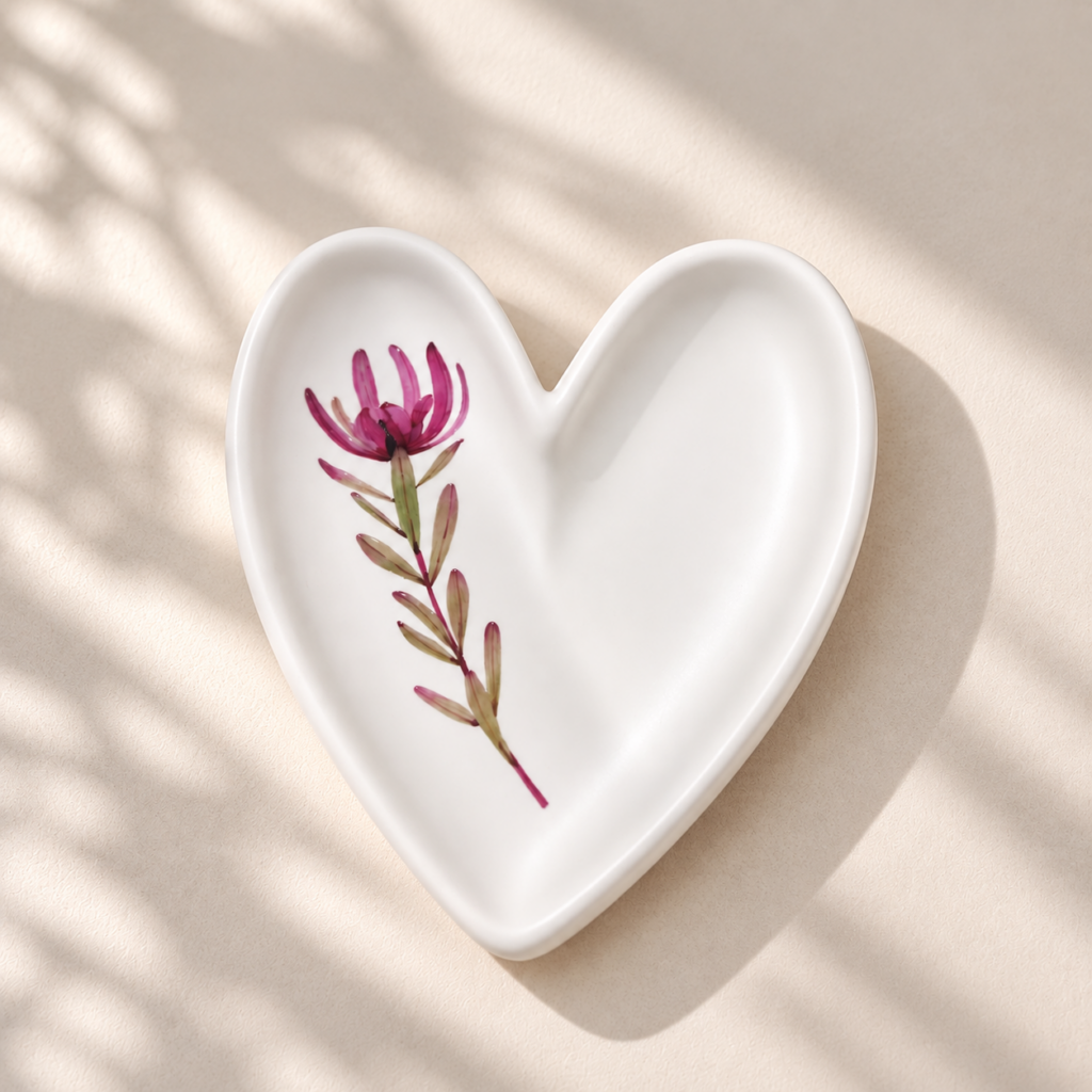 Heart Shaped Trinket Tray