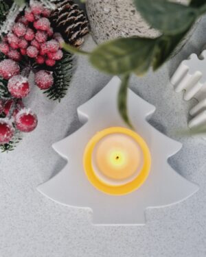 #RLC061 - Christmas Tree Candle Holder