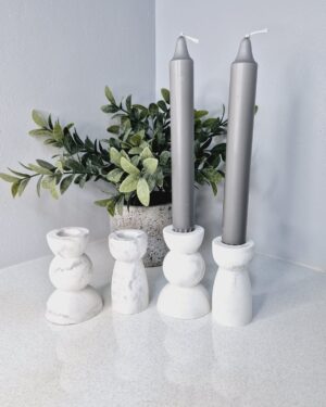 #RLC079 - Candle Holder Set Smooth